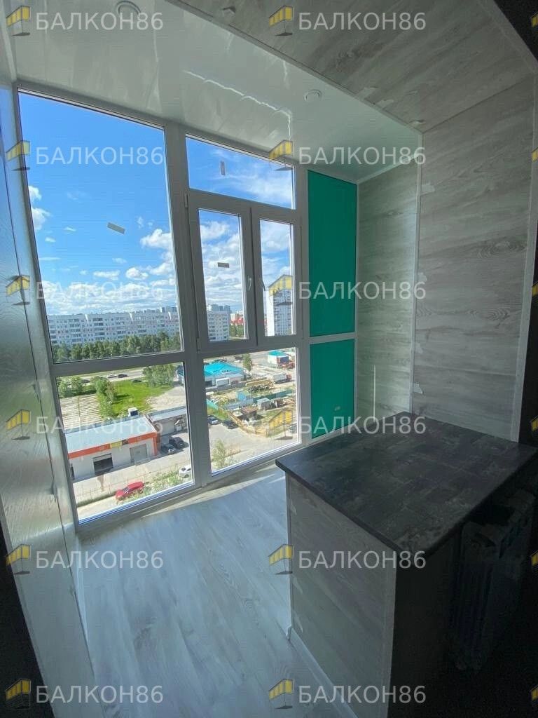 Обшивка балконов Сургут